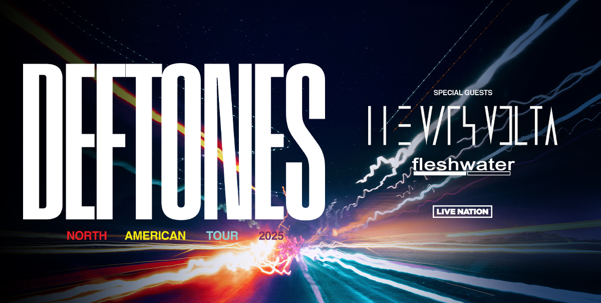 Deftones To Embark On 2025 North American Tour Featuring Special Guests The  Mars Volta & Fleshwater At Little Caesars Arena April 1, 2025 | 313 Presents