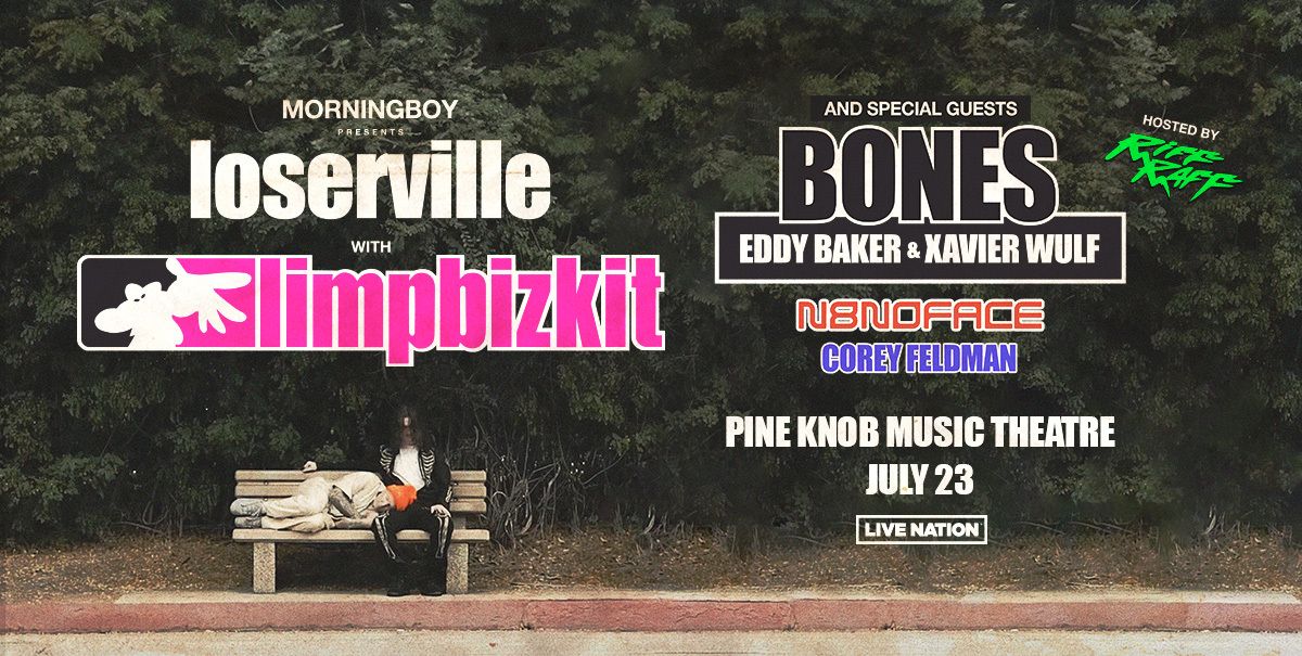 Limp Bizkit Announces 2024 “Loserville Tour” at Pine Knob Music Theatre