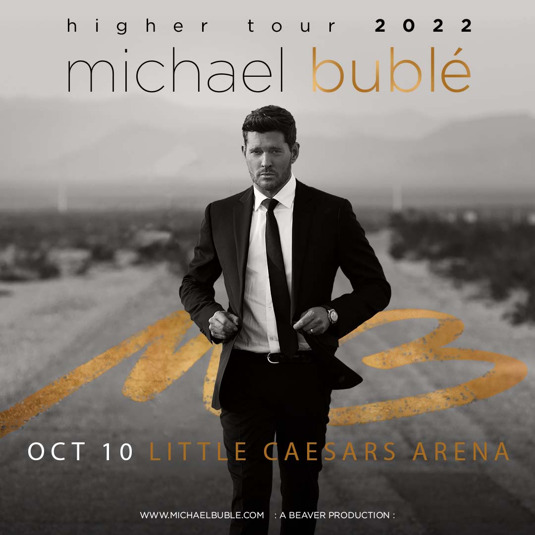 Michael Bublé Announces “Higher Tour” At Little Caesars Arena October