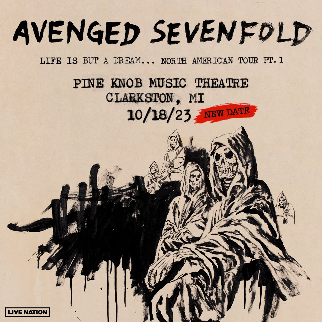 Avenged Sevenfold 'Life is But a Dream' North American Tour