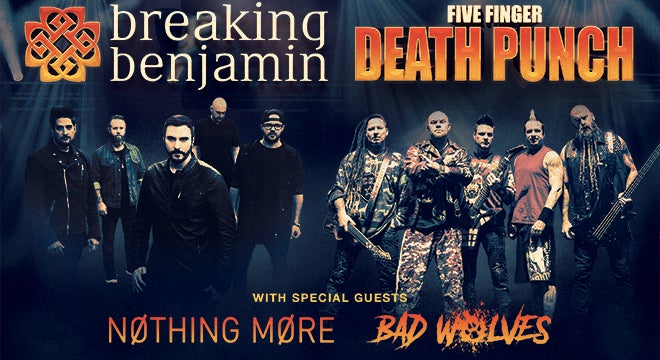 Five Finger Death Punch And Breaking Benjamin 313 Presents