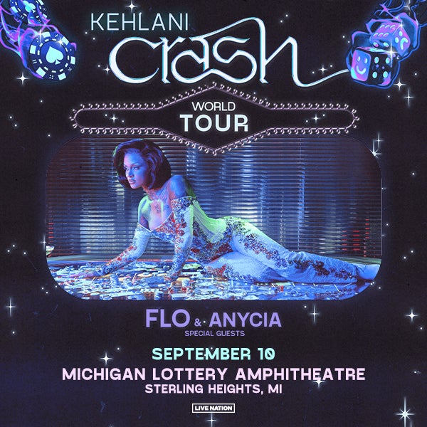 Kehlani Brings “Crash World Tour” To Michigan Lottery Amphitheatre On September 10, 2024