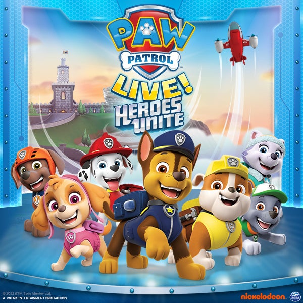 Arashigaoka beneden Nauwkeurig The Paw Patrol® Are Calling All Heroes In Nickelodeon And Vstar's All-New  Live Show Paw Patrol Live! “Heroes Unite” At The Fox Theatre March 3-5,  2023 | 313 Presents