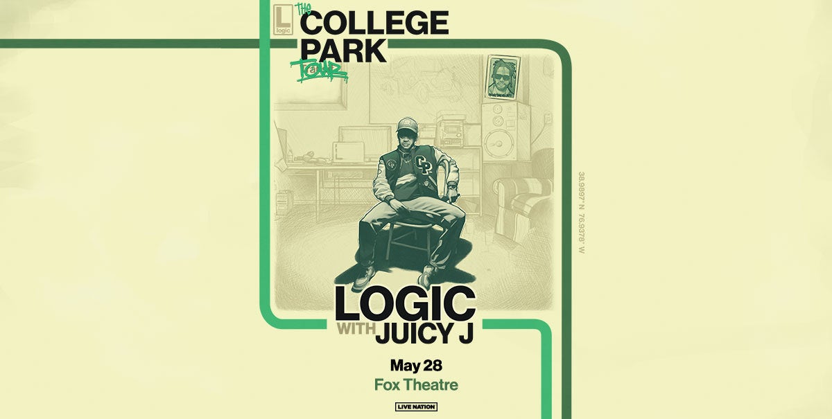 Logic Announces “The College Park Tour” With Special Guest Juicy J At Fox  Theatre, May 28
