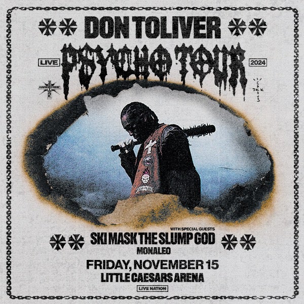 More Info for Don Toliver Unveils Biggest North American Headline Tour To Date Produced By Live Nation, The “Psycho Tour” Visits Little Caesars Arena Friday, November 15