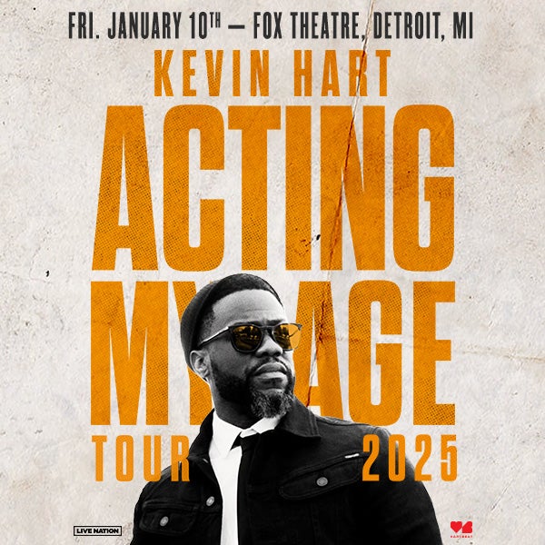 More Info for Kevin Hart Brings Highly Successful “Acting My Age” Tour To The Fox Theatre Friday, January 10