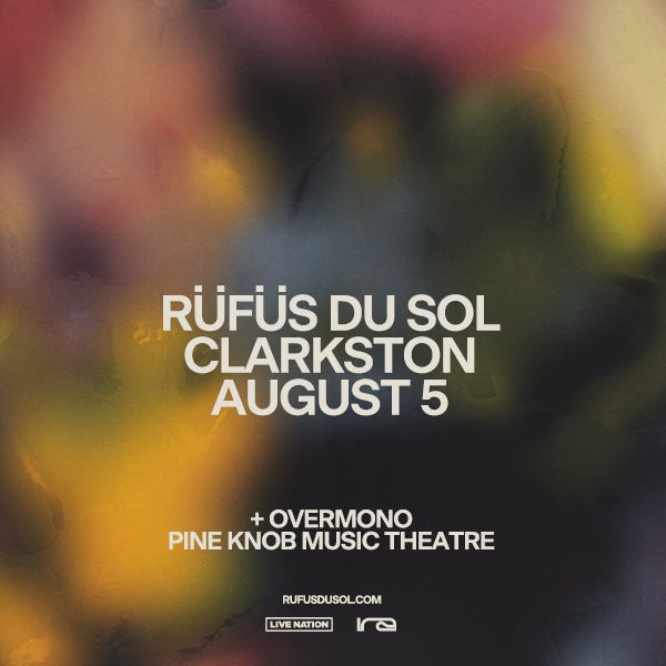 More Info for Grammy Award-Winning Electronic Band Rüfüs Du Sol Reveal  North And South America Dates Of “Inhale / Exhale World Tour 2025” Including Pine Knob Music Theatre August 5