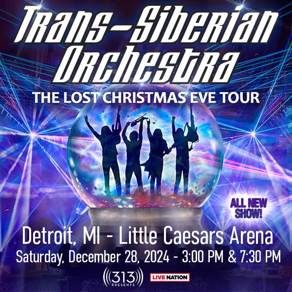 More Info for Trans-Siberian Orchestra’s “The Lost Christmas Eve” Winter Tour 2024 To Be A Triple Celebration With Their All New Show At Little Caesars Arena Saturday, December 28