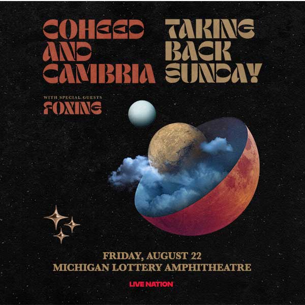 More Info for Coheed and Cambria and Taking Back Sunday