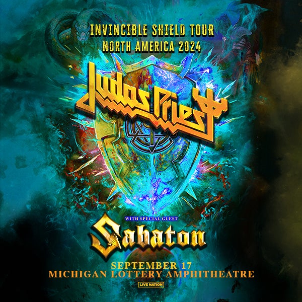 More Info for Judas Priest Brings Highly Successful Invincible Shield Tour With Special Guest Sabaton To Michigan Lottery Amphitheatre September 17