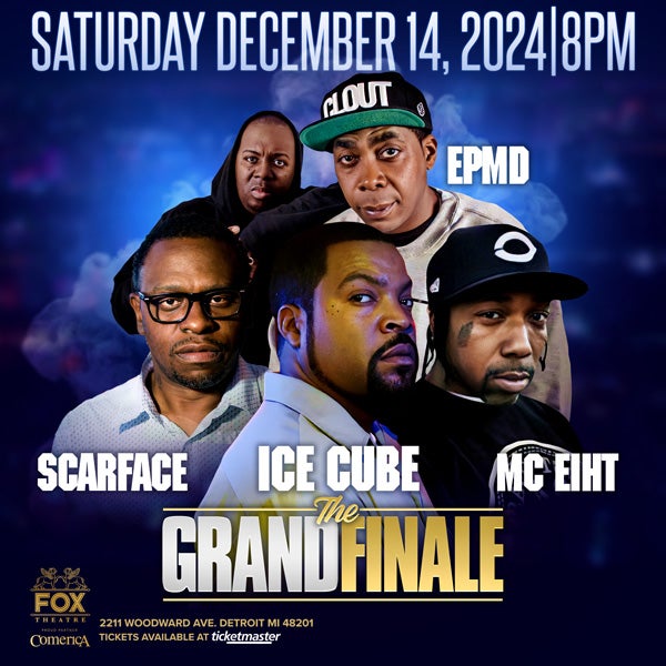 More Info for The Grand Finale Featuring Ice Cube, Scarface, Epmd And Mc Eiht To Perform At The Fox Theatre Saturday, December 14