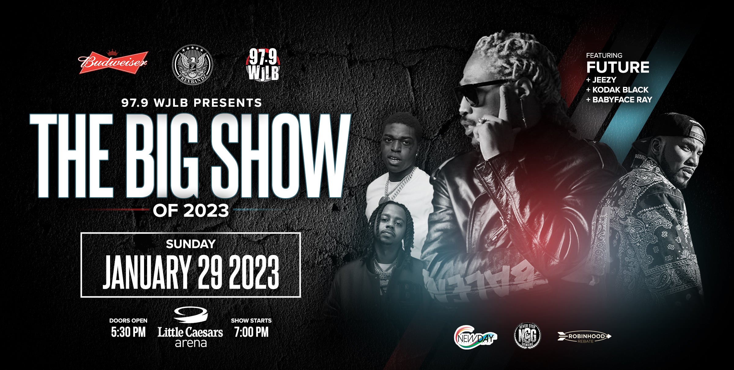 97.9 WJLB Presents The Big Show Starring Future 313 Presents