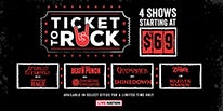 More Info for LIVE NATION ANNOUNCES THE RETURN OF ‘TICKET TO ROCK’ THIS SUMMER WITH SOME OF THE HOTTEST TOURS BUNDLED TOGETHER FOR ONE LOW PRICE