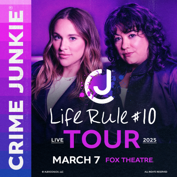 More Info for Crime Junkie Hosts Ashley Flowers And Brit Prawat  Hit The Road With #1 Podcast For 18-City True Crime Tour