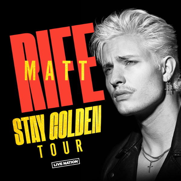 More Info for Matt Rife Brings 2025 “Stay Golden Tour”  To Little Caesars Arena Saturday November 8, 2025