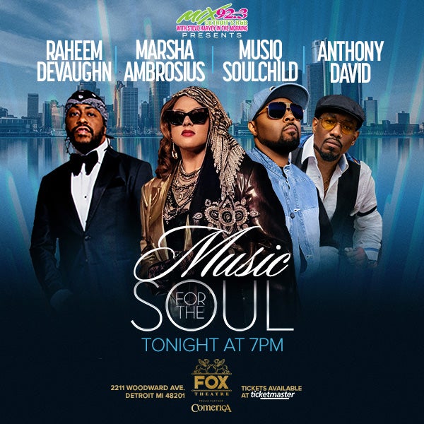 More Info for MIX 92.3 Presents Music For The Soul 