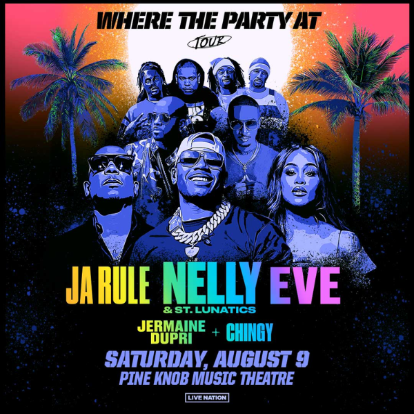 More Info for Music Superstar Nelly  Brings Party To Pine Knob Music Theatre  With “Where The Party At Tour” On Saturday, August 9